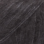 Włóczka Drops Kid-Silk 02 black / czarny