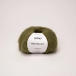 Włóczka Gabo Wool Mohsilko Oliwkowa Zieleń (4612)