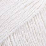 Drops Bomull-Lin 01 white / biały