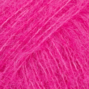 Włóczka Drops Brushed Alpaca Silk Uni Colour 18 cerise / wiśnia