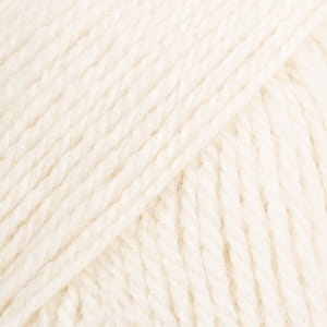 Włóczka Drops Flora 01 off white / ecru