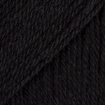 Włóczka Drops Flora 06 black/ czarny