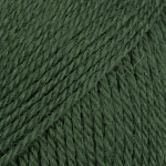 Włóczka Drops Flora 32 dark green/ ciemnozielony