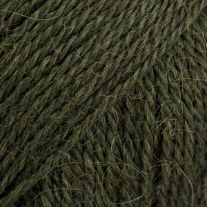 Włóczka Drops Alpaca Uni 7895 dark green/ ciemny leśny