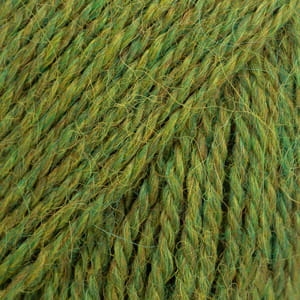 Włóczka Drops Alpaca Mix 7238 green grass/  zielona trawa