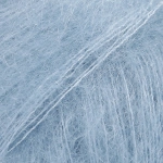 Włóczka Drops Kid-Silk 08 light jeans blue / jasny dżins