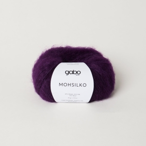 Włóczka Gabo Wool Mohsilko Bakłażan (4713) 