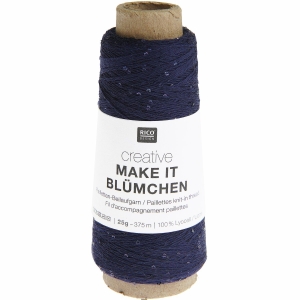 Włóczka Rico Design Make it Blumchen 015 Marine / Granatowy