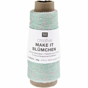 Włóczka Rico Design Make it Blumchen 009 Light blue / Jasnoniebieski