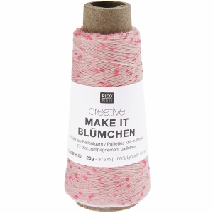 Włóczka Rico Design Make it Blumchen 006 Powder / Pudrowy róż