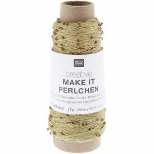 Włóczka Rico Design Make it Perlchen 005 Gold / Złoto