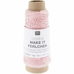 Włóczka Rico Design Make it Perlchen 002 Rose quartz / Różowy Kwarc