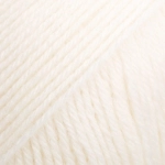 Włóczka skarpetkowa Drops Fabel 100 off white / ecru